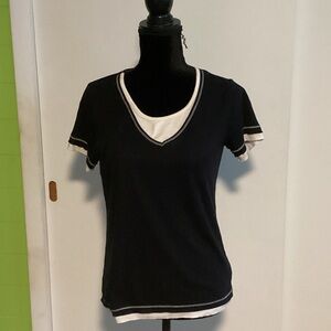 Made for Life Black and White Short Sleeve Tee